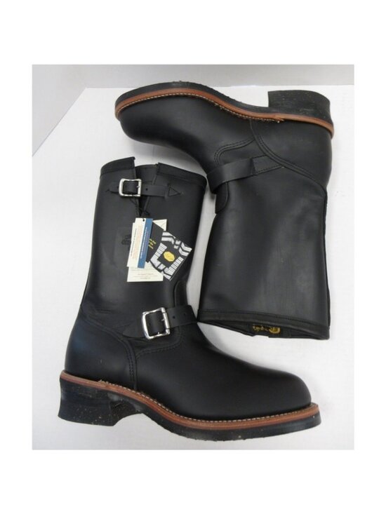 Chippewa Boots 11 E Leather Engineer Biker Vibram 1901M48 USA NEW main image 10